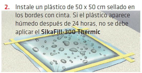 SIKAFILL 300 THERMIC MEMBRANA LÍQUIDA PARA CUBIERTA Y TERRAZA