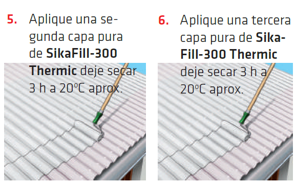 SIKAFILL 300 THERMIC MEMBRANA LÍQUIDA PARA CUBIERTA Y TERRAZA