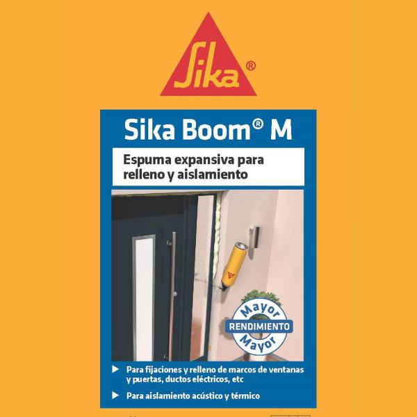 SIKABOOM M ESPUMA EXPANSIVA PARA RELLENO Y AISLAMIENTO 500ML