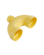 Sifon Sant 2" C X C 180° Con Tapon Pavco