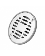 Coflex Rejilla Redonda 2" Tapa Acero Inox 10"X10" (Coladera) Pavco