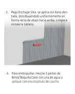 Pega Enchape Gris Adhesivo Para Enchapes Cerámicos 50 kg Sika