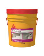 Sikawall 330 Estuka Acrílico Estuco Plástico Listo Para Usar En Interiores Y Exteriores 30 kg