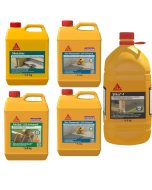 Sikaset univ.x 5Kg - Sika1 X4 - Plastocrete univ. X 4.5 kg. plastocrete univ.2.3 Kg - Sikalatex 1kg