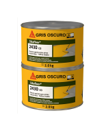 Sikafloor-2430 Gris Oscuro Pintura Epóxica Para Pisos Interiores 4 kg