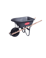 Carreta Buggy Plastica 100 L Chasis Madera 500022 Herragro