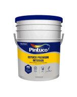 Estuco Profesional Interior Blanco 17060 Balde 15 Kl Pintuco