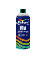 Aerosoles Aerocolor Multisuperficie Negro Brillante 300 Ml Pintuco