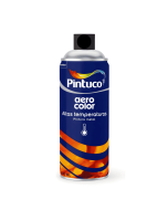 Pintura Altas Temperaturas Negro Brillante Aerocolor 300ml