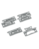Bisagra Omeguita Zincada 2" C.18 Ct Bolsa X 6und
