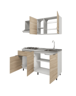 Socoda Cocina Moscu Bco/Almendra Setx4 Poc.DER 4g 150 m + Grif.Advance 225725