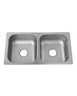 Lavaplatos 80X43 Doble Poceta Socoda Con Antirruido 204050