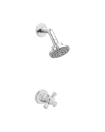 Ducha Sencilla Balta Cruceta Pro Regadera Cromo Dalia 414565551 Grival