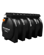 Sistema Septico Integrado Septilisto De 2000 L Mf Negro