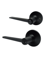 Cerradura Manija Tubular Baño Kl 150 B black