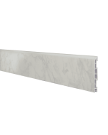 Guardaescoba Pvc Marmol Blanco X 2.44 m