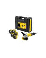 Pulidora 4 1/2" 750W Caja Plas + 5 Disco Stanley Sg7115Kd-B3