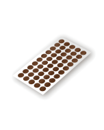 Tapatornillo Adhesivo Pvc Hoja X 55 Und Nogal Amazonico