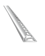 Guardacanto Arco En Aluminio 10 mm Cromo Brillante Atrim 1381