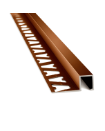 Pared Guard Quadra Oro Rosa 10X10 mm X 2.5m Atrim 1704