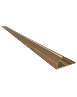 Aluminio Guardacanto Arco Bronce Noche 2.5Mx10 mm Atrim 1387