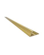 Aluminio Guardacanto Oro Brillante 2.5Mx10 mm Atrim 1384