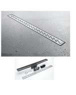 Desague Rio Lineal 70 X 6.8 X 9.7 cm Wave Onda Acero Inox Atrim