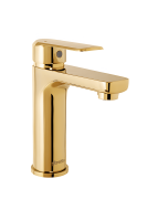 Llave Lavamanos Monocontrol Bajo Marsella Oro Atacama Stretto