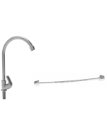 Llave Lavaplatos Sencillo Lotta Palanca Cromo+Acople 20LP0403002A