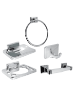Juego De Accesorios 5Pz Mossini Cromo Stretto 21MS0000100