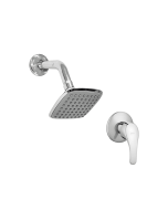 Conjunto Ducha Monocontrol Modena Cromo Stretto
