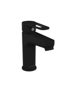 Llave Lavamanos Monocontrol Bajo Verona Negro Mate Stretto