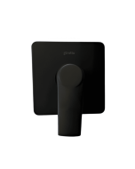 Mezclador Ducha Monocontrol Modena Negro Mate Stretto