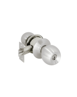 Cerradura De Pomo Para Baño Yale Carolina Derecha Cromo Brillante 6374