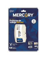 Protector De Voltaje 15A 1800W 120V Blister Mercury ECA110