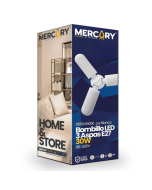 Bombillo Led 3 Aspas Ajustable 30W 6500K E27 Ibl47 Mercury