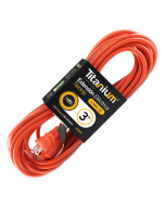 Extensión Eléctrica Exterior Naranja 3 m Eca96 Titanium