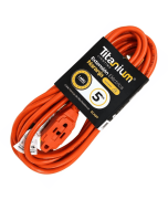 Extensión Eléctrica Exterior Naranja 5 m Eca97 Titanium