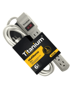 Multitoma 6 Salidas 5 m Eca36 Titanium
