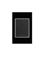 Placa Ciega Premium Black Mirror Eti70 Project