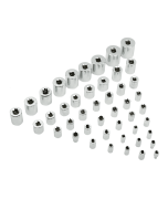 Juego De 120 Herramientas Mando de ¼". 3/8" y 1/2" Métrico/Pulgadas Stanley 91-931