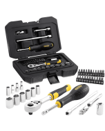 Juego de Herramientas Mecánicas Mando 1/4" 38 Piezas Stanley STMT82828-LA