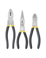 Juego De Tres Alicates Para Electricistas Y Trabajos De Bricolaje 90-162La Stanley