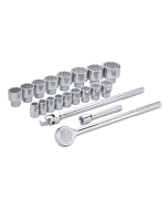 Juego De Copas De 21 Piezas Con Mando De 3/4" Stanley 87-557