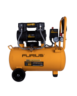 Compresor De Aire Directo Silencioso Libre De Aceite 24L-1.5Hp Furius Fc124s