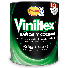Viniltex Baño/Cocina Satinado Blanco 2001 Cuarto Pintuco