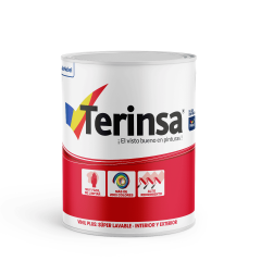 Vinil Plus Amarillo Vivo 95253-0101 Galon Terinsa Pintuco