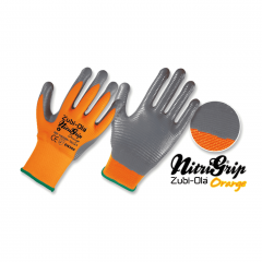 Guante Poliester Naranja Textur C/Nitrilo Tll 9 11923309