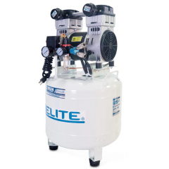 Compresor Tipo M Vertical Elite Ca2542D Libre De Aceite Y Silencioso 125Psi-1800Rpm-42L-2.5 