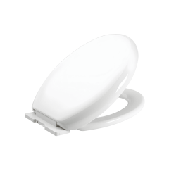 Asiento Para Sanitario Active Cs Redondo Blanco Corona Cierre Suave